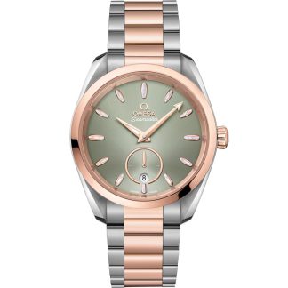 Omega Seamaster Aqua Terra 150M 38 mm, steel - Sedna™ gold on steel - Sedna™ gold 220.20.38.20.10.001