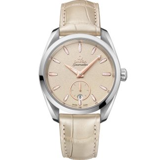 Omega Seamaster Aqua Terra 150M 38 mm, steel on leather strap 220.13.38.20.09.001