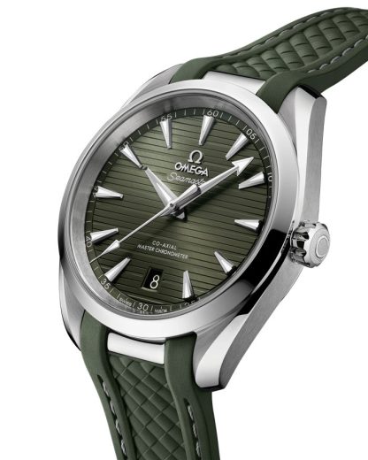 Omega Seamaster Aqua Terra 150M 38 mm, steel on rubber strap 220.12.38.20.10.001 - Image 4
