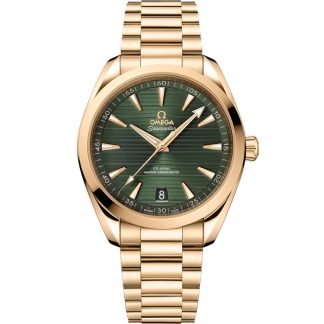 Omega Seamaster Aqua Terra 150M 41 mm, Moonshine™ gold on Moonshine™ gold 220.50.41.21.10.001
