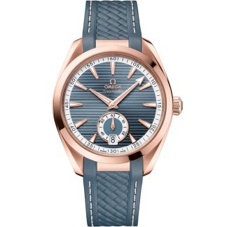 Omega Seamaster Aqua Terra 150M 41 mm, Sedna™ gold on rubber strap 220.52.41.21.03.002