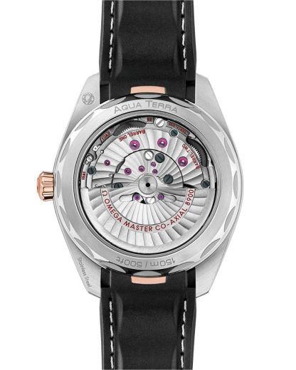 Omega Seamaster Aqua Terra 150M 41 mm, steel - Sedna™ gold on rubber strap 220.22.41.21.02.001 - Image 2