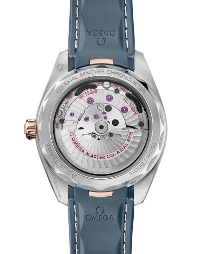 Omega Seamaster Aqua Terra 150M 41 mm, steel - Sedna™ gold on rubber strap 220.22.41.21.03.001 - Image 2