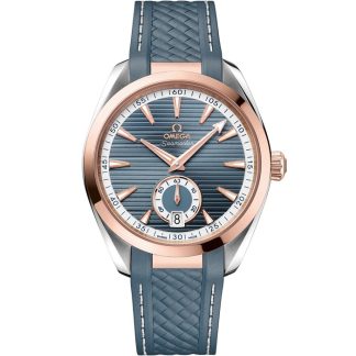 Omega Seamaster Aqua Terra 150M 41 mm, steel - Sedna™ gold on rubber strap 220.22.41.21.03.001