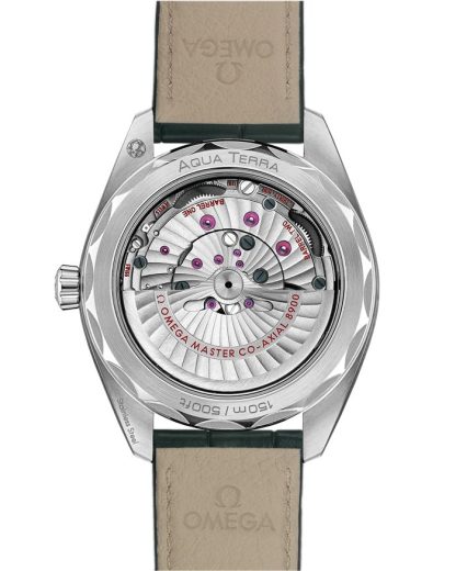 Omega Seamaster Aqua Terra 150M 41 mm, steel on leather strap 220.13.41.21.10.001 - Image 2