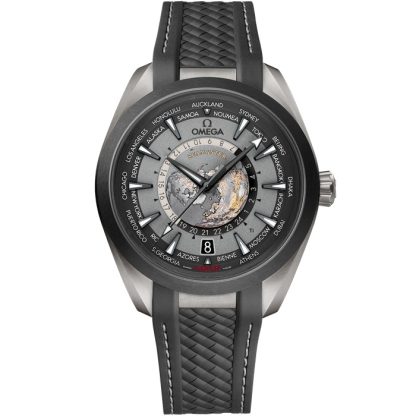 Omega Seamaster Aqua Terra 150M 43 mm, titanium on rubber strap 220.92.43.22.99.001