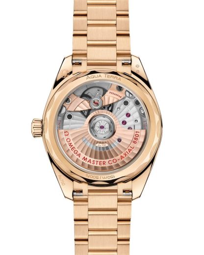 Omega Seamaster Aqua Terra Shades 34 mm, Moonshine™ gold on Moonshine™ gold 220.50.34.20.02.001 - Image 2