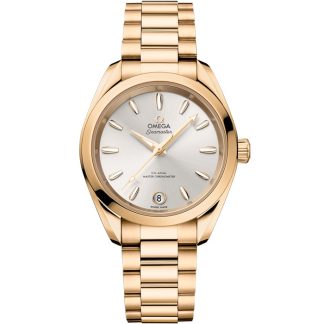 Omega Seamaster Aqua Terra Shades 34 mm, Moonshine™ gold on Moonshine™ gold 220.50.34.20.02.001