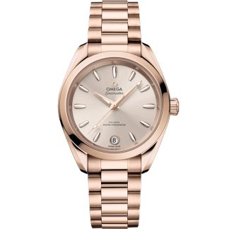 Omega Seamaster Aqua Terra Shades 34 mm, Sedna™ gold on Sedna™ gold 220.50.34.20.09.001