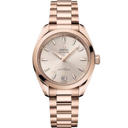 Omega Seamaster Aqua Terra Shades 34 mm, Sedna™ gold on Sedna™ gold 220.50.34.20.09.001