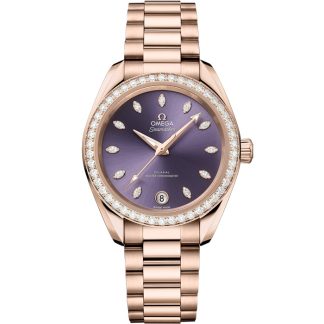 Omega Seamaster Aqua Terra Shades 34 mm, Sedna™ gold on Sedna™ gold 220.55.34.20.60.001