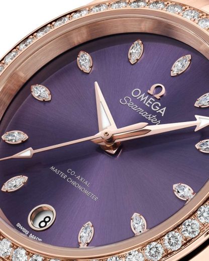 Omega Seamaster Aqua Terra Shades 34 mm, Sedna™ gold on Sedna™ gold 220.55.34.20.60.001 - Image 4