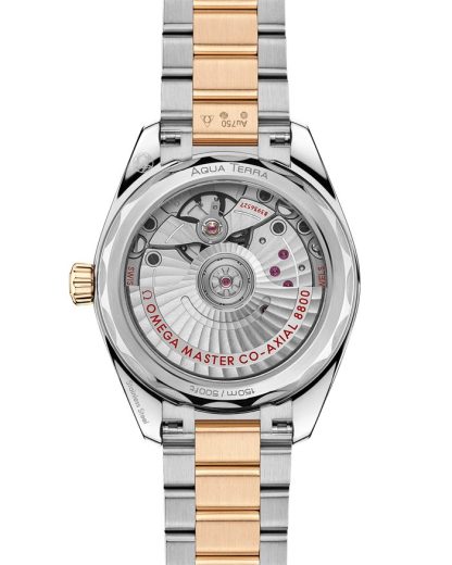 Omega Seamaster Aqua Terra Shades 34 mm, steel - Moonshine™ gold on steel - Moonshine™ gold 220.20.34.20.08.001 - Image 2
