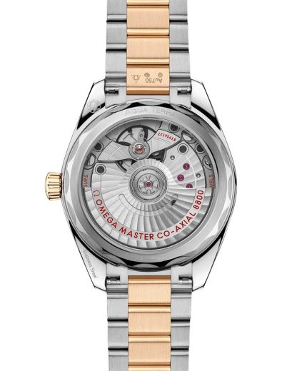 Omega Seamaster Aqua Terra Shades 34 mm, steel - Moonshine™ gold on steel - Moonshine™ gold 220.20.34.20.10.002 - Image 2
