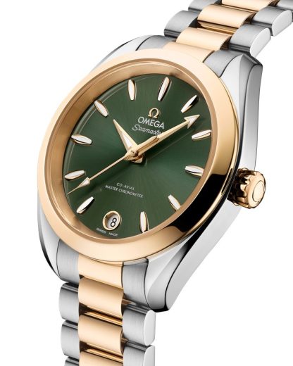 Omega Seamaster Aqua Terra Shades 34 mm, steel - Moonshine™ gold on steel - Moonshine™ gold 220.20.34.20.10.002 - Image 3