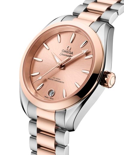Omega Seamaster Aqua Terra Shades 34 mm, steel - Sedna™ gold on steel - Sedna™ gold 220.20.34.20.10.001 - Image 3