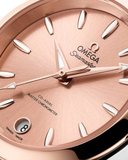 Omega Seamaster Aqua Terra Shades 34 mm, steel - Sedna™ gold on steel - Sedna™ gold 220.20.34.20.10.001 - Image 4