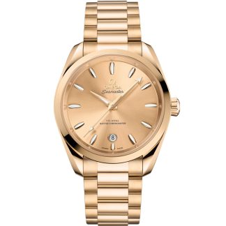 Omega Seamaster Aqua Terra Shades 38 mm, Moonshine™ gold on Moonshine™ gold 220.50.38.20.08.001