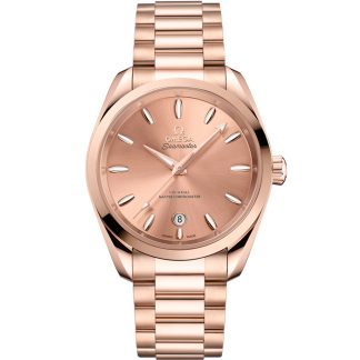 Omega Seamaster Aqua Terra Shades 38 mm, Sedna™ gold on Sedna™ gold 220.50.38.20.10.001