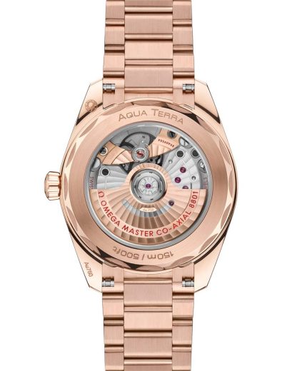 Omega Seamaster Aqua Terra Shades 38 mm, Sedna™ gold on Sedna™ gold 220.55.38.20.09.001 - Image 2