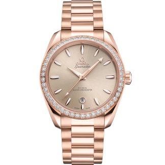 Omega Seamaster Aqua Terra Shades 38 mm, Sedna™ gold on Sedna™ gold 220.55.38.20.09.001