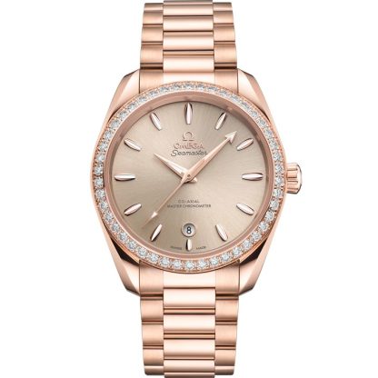 Omega Seamaster Aqua Terra Shades 38 mm, Sedna™ gold on Sedna™ gold 220.55.38.20.09.001