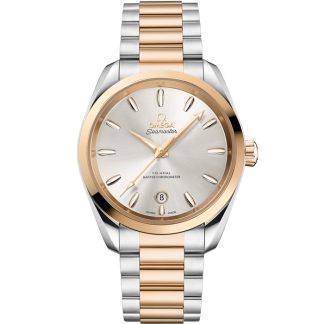Omega Seamaster Aqua Terra Shades 38 mm, steel - Moonshine™ gold on steel - Moonshine™ gold 220.20.38.20.02.002
