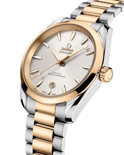 Omega Seamaster Aqua Terra Shades 38 mm, steel - Moonshine™ gold on steel - Moonshine™ gold 220.20.38.20.02.002 - Image 3