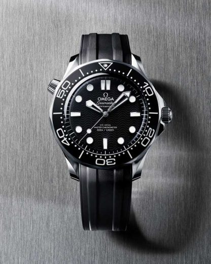 Omega Seamaster Diver 300M 42 mm, steel on rubber strap 210.32.42.20.01.003 - Image 5