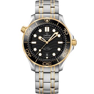 Omega Seamaster Diver 300M 42 mm, steel - yellow gold on steel - yellow gold 210.20.42.20.01.002
