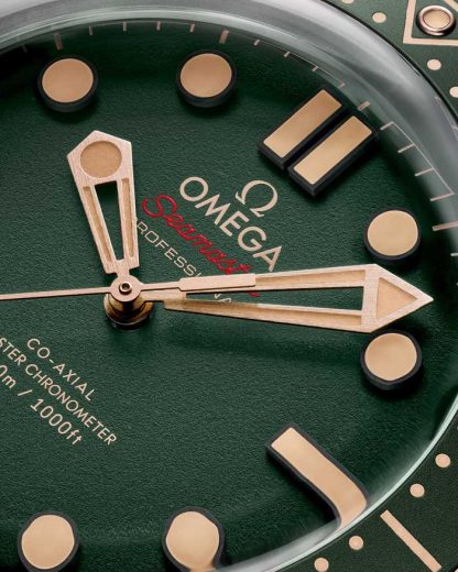 Omega Seamaster Diver 300M 42 mm, titanium - Bronze gold on rubber strap 210.92.42.20.10.001 - Image 5