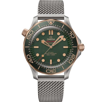 Omega Seamaster Diver 300M 42 mm, titanium - Bronze gold on titanium 210.90.42.20.10.001