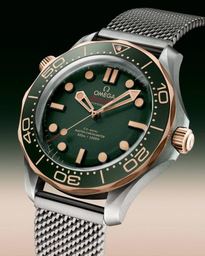 Omega Seamaster Diver 300M 42 mm, titanium - Bronze gold on titanium 210.90.42.20.10.001 - Image 4