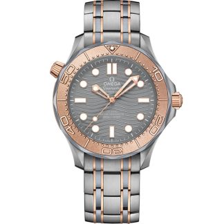 Omega Seamaster Diver 300M 42 mm, titanium - tantalum - Sedna™ gold on titanium - tantalum - Sedna™ gold 210.60.42.20.99.001