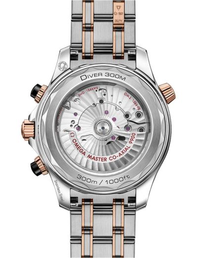 Omega Seamaster Diver 300M 44 mm, steel - Sedna™ gold on steel - Sedna™ gold 210.20.44.51.01.001 - Image 2