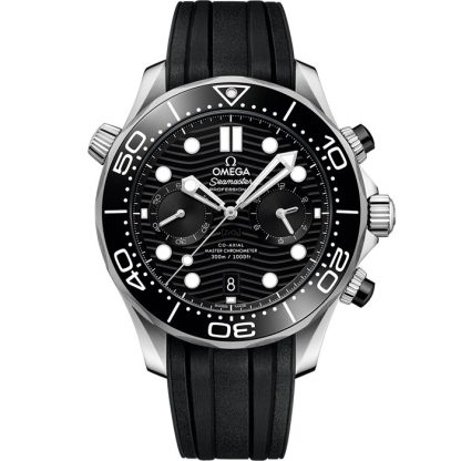Omega Seamaster Diver 300M 44 mm, steel on rubber strap 210.32.44.51.01.001