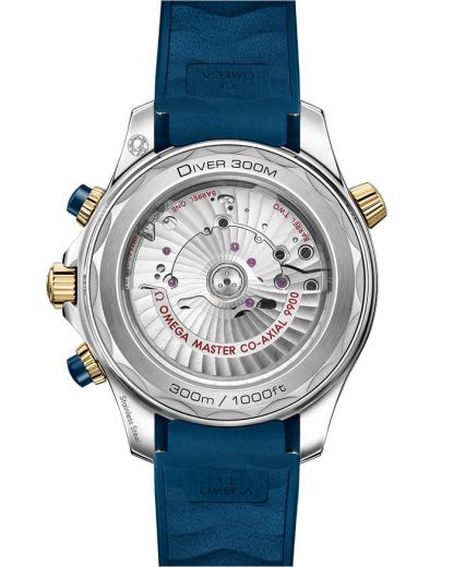 Omega Seamaster Diver 300M 44 mm, steel - yellow gold on rubber strap 210.22.44.51.03.001 - Image 2