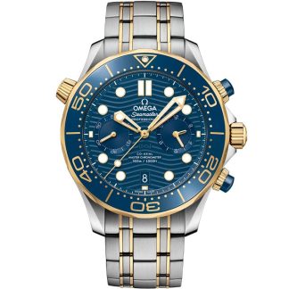 Omega Seamaster Diver 300M 44 mm, steel - yellow gold on steel - yellow gold 210.20.44.51.03.001