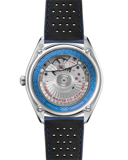 Omega Seamaster Olympic Official Timekeeper 39.5 mm, steel on leather strap 522.32.40.20.01.001 - Image 2