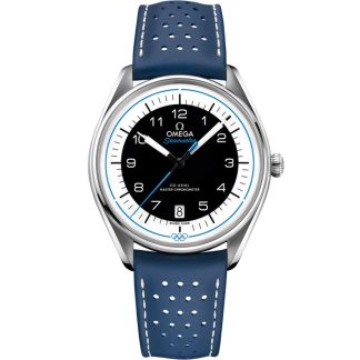 Omega Seamaster Olympic Official Timekeeper 39.5 mm, steel on leather strap 522.32.40.20.01.001