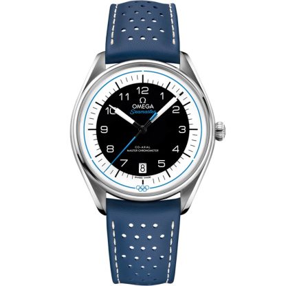 Omega Seamaster Olympic Official Timekeeper 39.5 mm, steel on leather strap 522.32.40.20.01.001