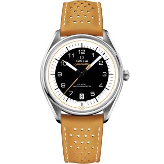 Omega Seamaster Olympic Official Timekeeper 39.5 mm, steel on leather strap 522.32.40.20.01.002