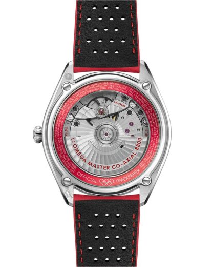 Omega Seamaster Olympic Official Timekeeper 39.5 mm, steel on leather strap 522.32.40.20.01.004 - Image 2