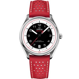 Omega Seamaster Olympic Official Timekeeper 39.5 mm, steel on leather strap 522.32.40.20.01.004