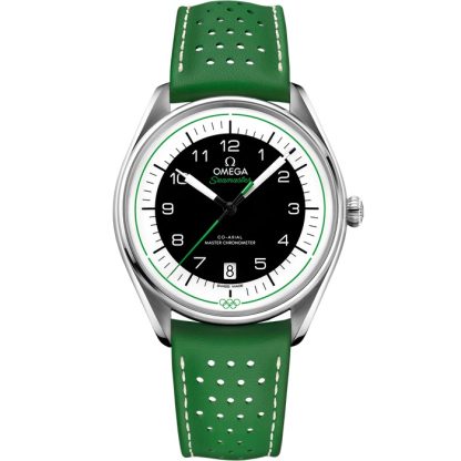 Omega Seamaster Olympic Official Timekeeper 39.5 mm, steel on leather strap 522.32.40.20.01.005
