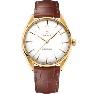 Omega Seamaster Olympic Official Timekeeper 39.5 mm, yellow gold on leather strap 522.53.40.20.04.001