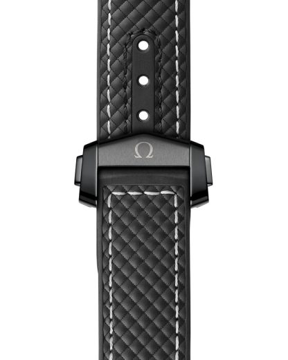 Omega Seamaster Planet Ocean 600M 39.5 mm, black ceramic on rubber strap 215.92.40.20.01.001 - Image 3