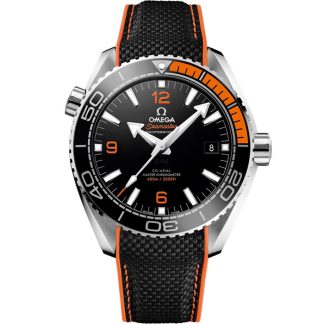 Omega Seamaster Planet Ocean 600M 43.5 mm, steel on rubber strap 215.32.44.21.01.001