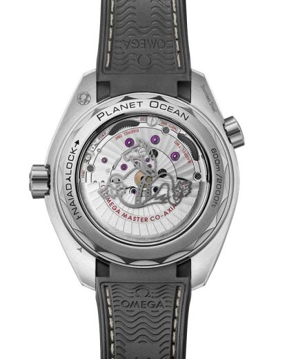 Omega Seamaster Planet Ocean 600M 43.5 mm, steel on rubber strap 215.32.44.21.01.002 - Image 2
