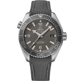 Omega Seamaster Planet Ocean 600M 43.5 mm, steel on rubber strap 215.32.44.21.01.002